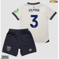 West Ham United Max Kilman #3 Replica Away Minikit 2025-26 Short Sleeve (+ pants)